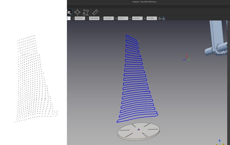 Point Cloud to Trajectory