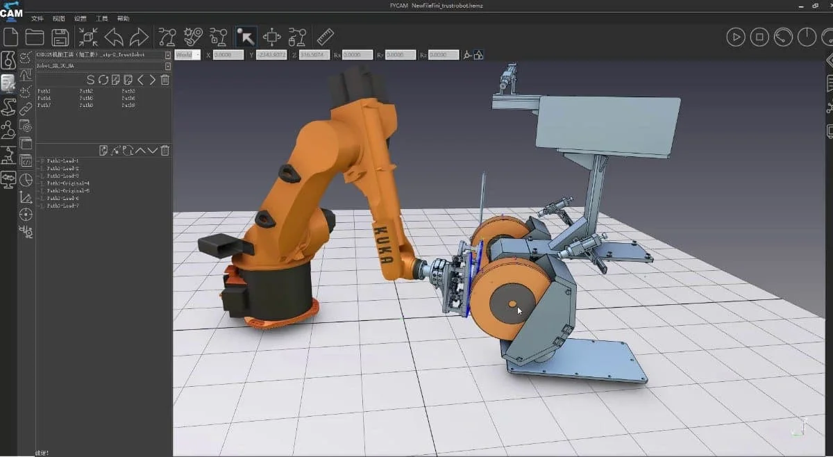 Automotive Trim Robot Polishing