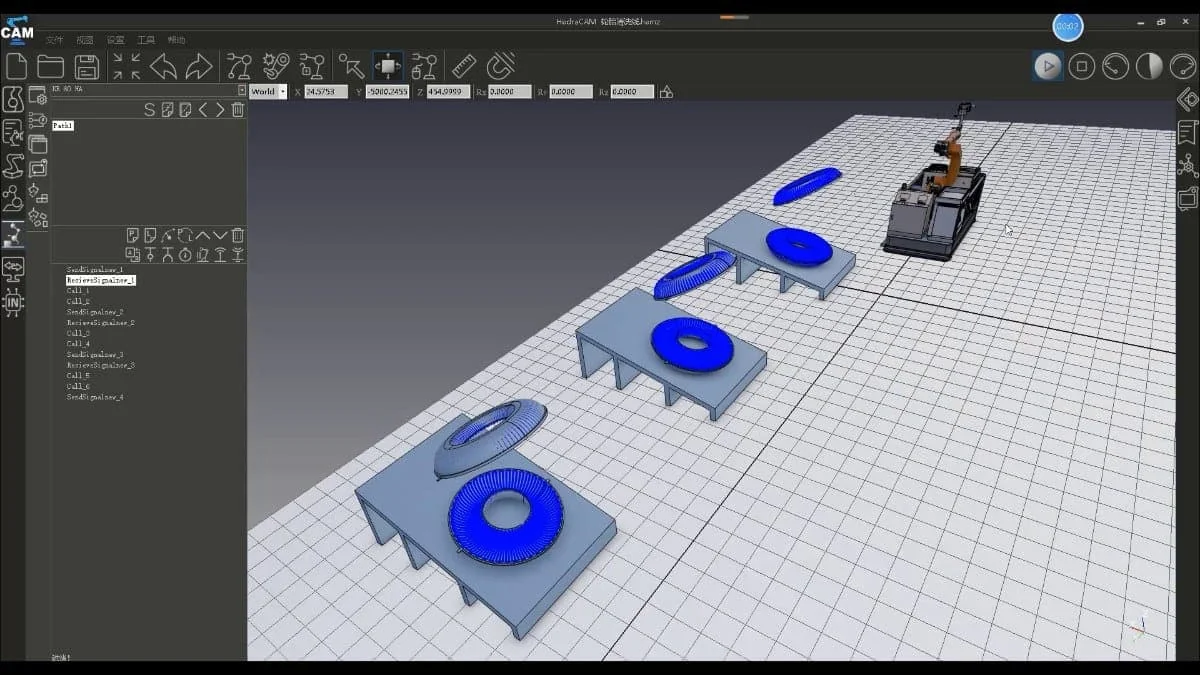 7-Axis Robot + AGV Laser Cleaning for Tire Mold