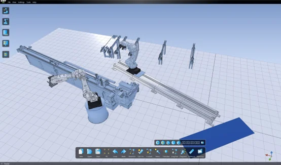 Special-shaped Pipe Robot Automatic Loading/Unloading Programming
