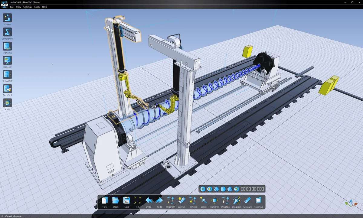 21-Axis Synchronization